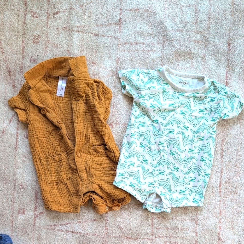 Baby Shorts Romper Set Bundle